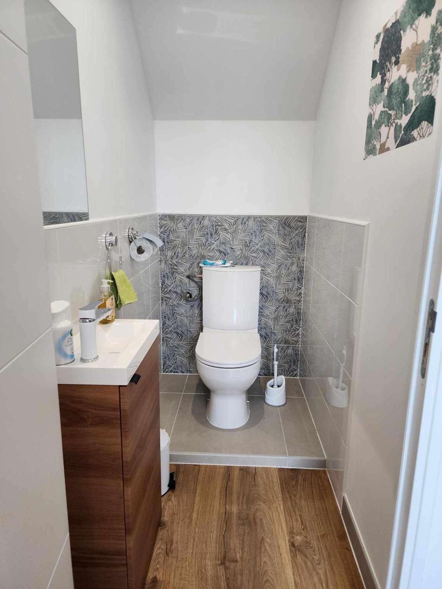 Chambre, Salle De Bain, Toilette, Salon Privatif Sainte-Marie-du-Mont  Exterior photo